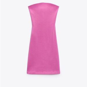 Pink tube dress never worn